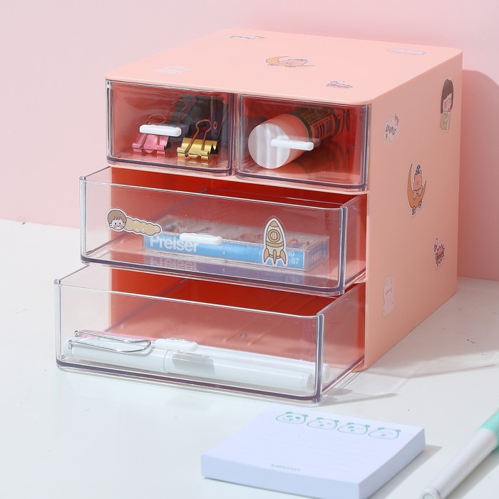 Jual MINISO KOTAK PENYIMPANAN LACI KOSMETIK DESKTOP ORGANIZER TEMPAT ...