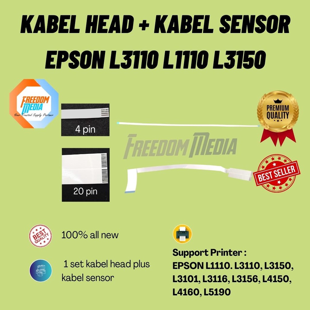 Jual Kabel Head Kabel Sensor Printer Epson L3110 L1110 L3150 L3210 L4150 L5190 Shopee Indonesia 2961