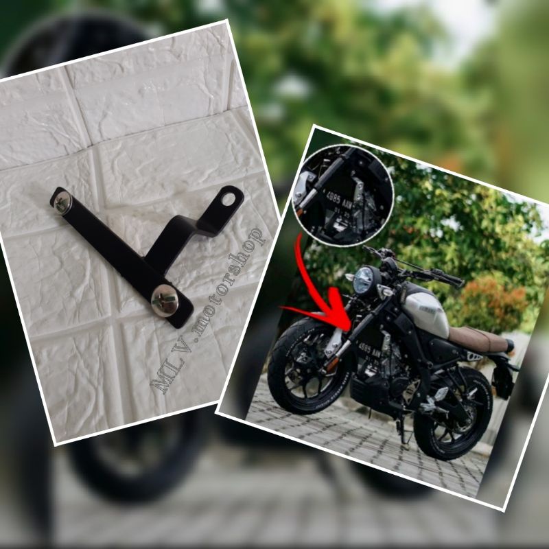 Jual Dudukan Plat Nomor Depan Xsr Breket Plat Nomor Depan Xsr