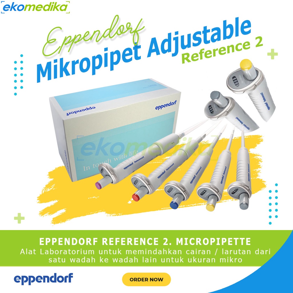 Jual Eppendorf Mikropipet Reference 2 Micropipette SIngle Channel