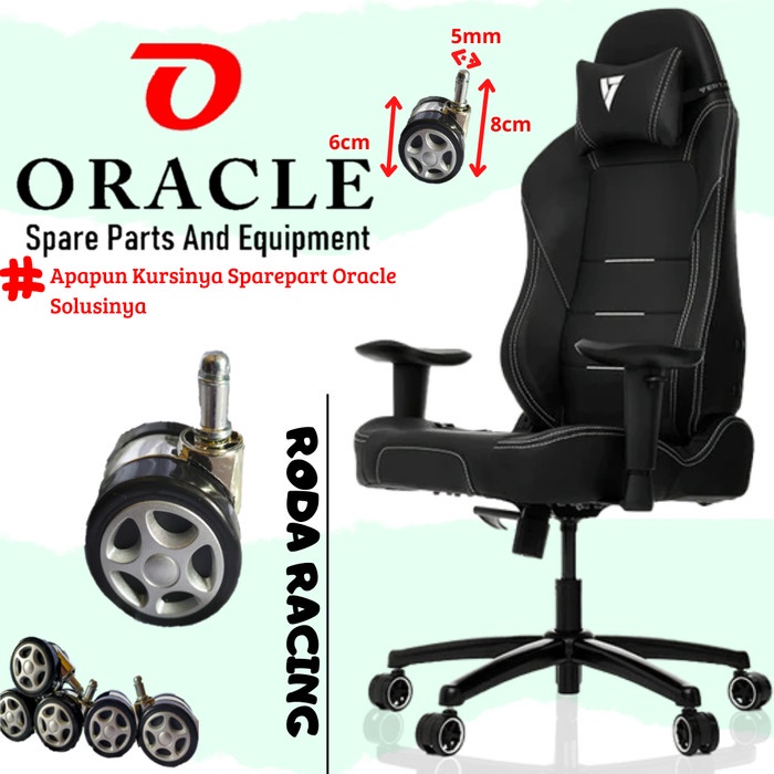 Jual SM Oracle | Sparepart Kursi Gaming ROG Fantech Roda Racing Double ...