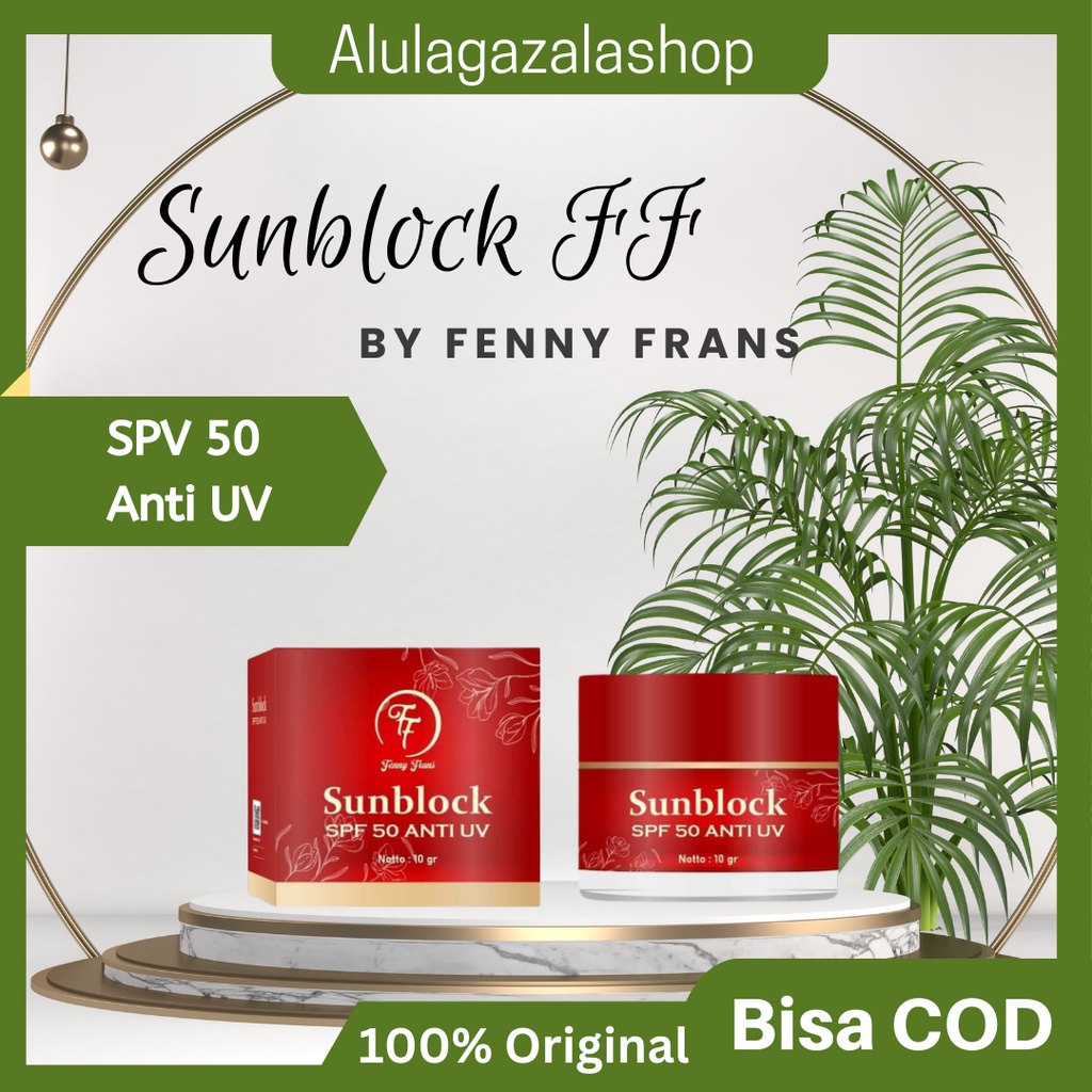 Jual sunblock FF by Fenny Frans BPOM Original | Shopee Indonesia
