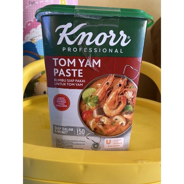 Jual Knorr Tom Yam Paste Kg Pasta Tom Yam Knorr Halal Shopee