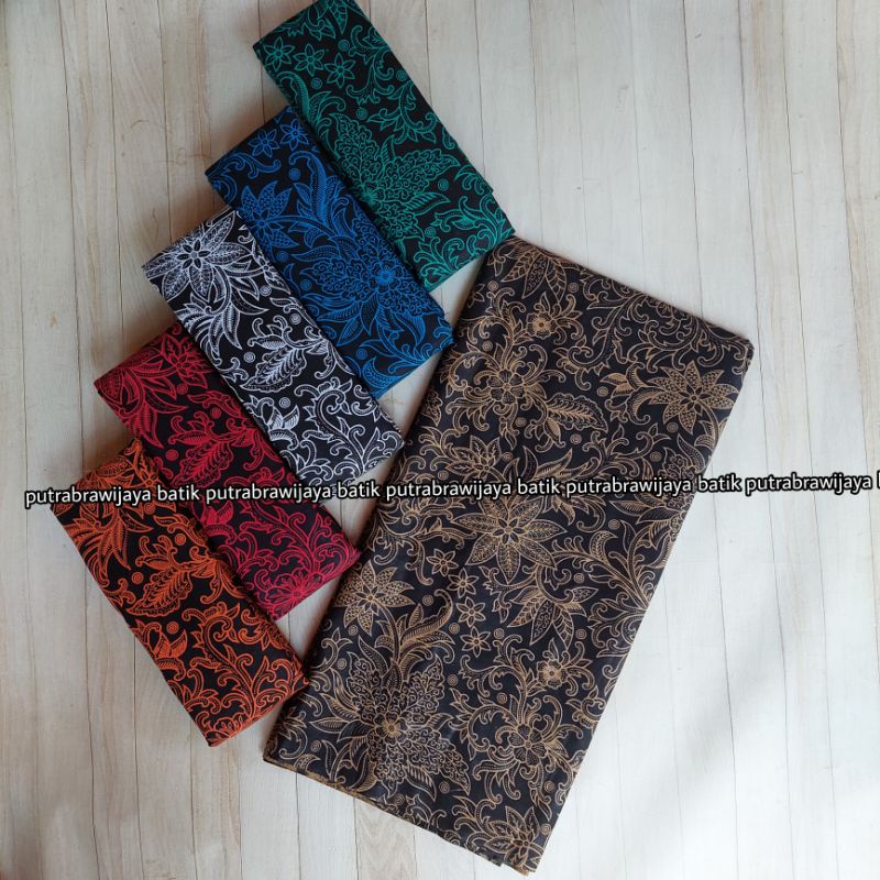 Jual Kain Batik Print Soft Pastel Set Embos Kain Batik Monokrom Garutan ...