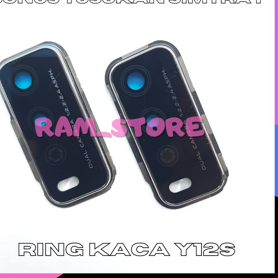 Jual Kodef R Q Ring Plus Kaca Lensa Kamera Camera Belakang Original Vivo Y S Set Frame Dual