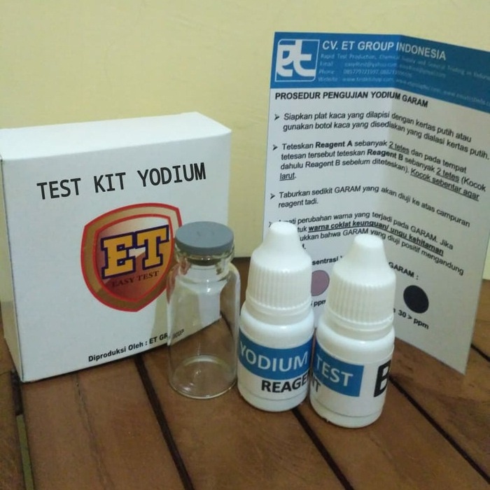 Jual Test Kit Yodium Garam | Iodium Testkit | Teskit Iodine atau Iodate ...