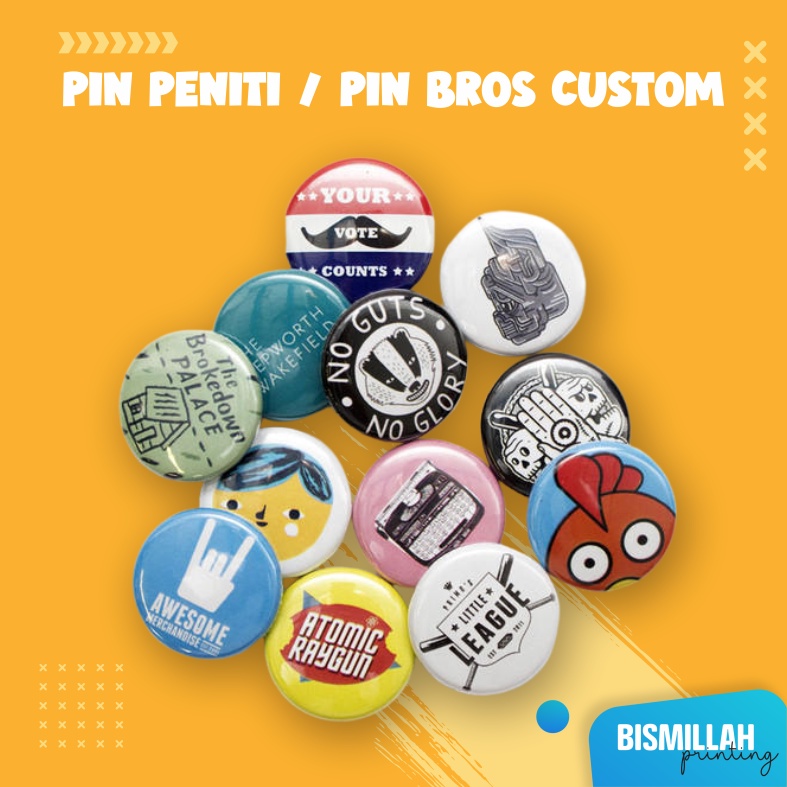 Jual PIn/Bross Custom min 15 pcsTermurah PIN Bros Souvenir | Shopee ...
