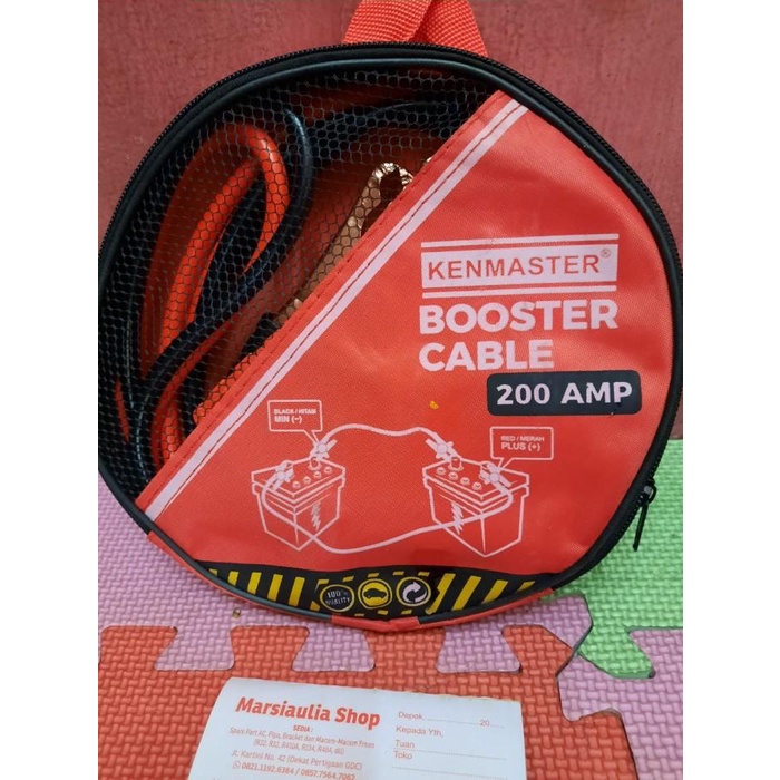 Jual Kenmaster Kabel Jumper Aki 200 Ampere Cable Booster 200A | Shopee