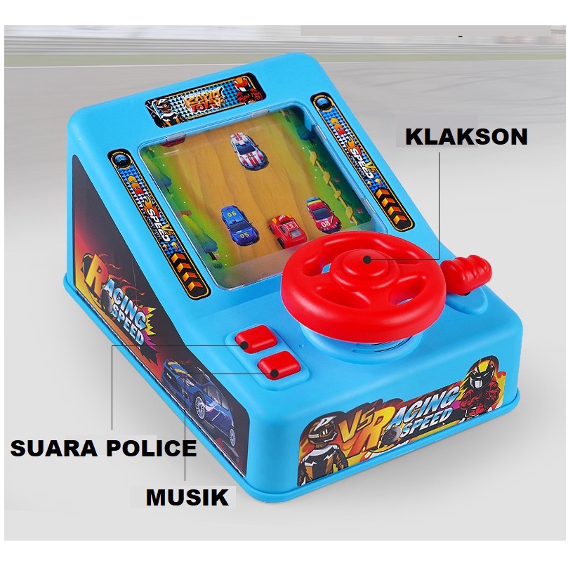 Jual DIY KREATIF - SETIR LAYAR GERAK SIMULATOR DRIVE BOX PRETEND PLAY ...