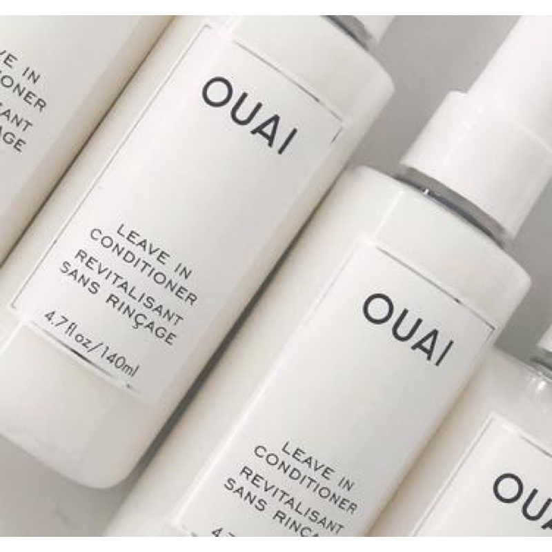 Jual OUAI Detangling and Frizz Leave in Hair Conditioner Shopee Indonesia
