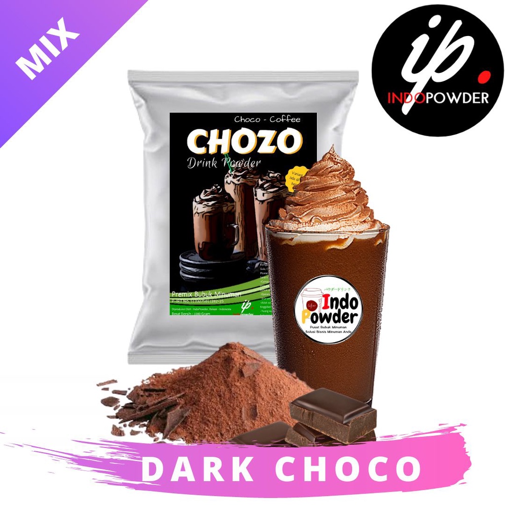 Jual Bubuk Minuman DARK CHOCO 1Kg - Bubuk DARK CHOCO 1Kg - DARK CHOCO ...