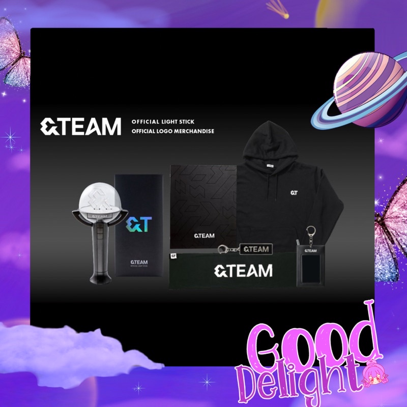 Jual [PO] &TEAM MERCH LIGHTSTICK HOODIE SLOGAN STARTER KIT BINDER ...