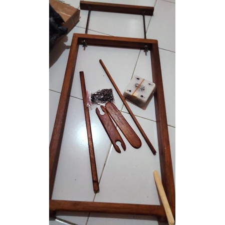 Jual Alat Tenun Frame Loom Weaving komplit 30 | Shopee Indonesia