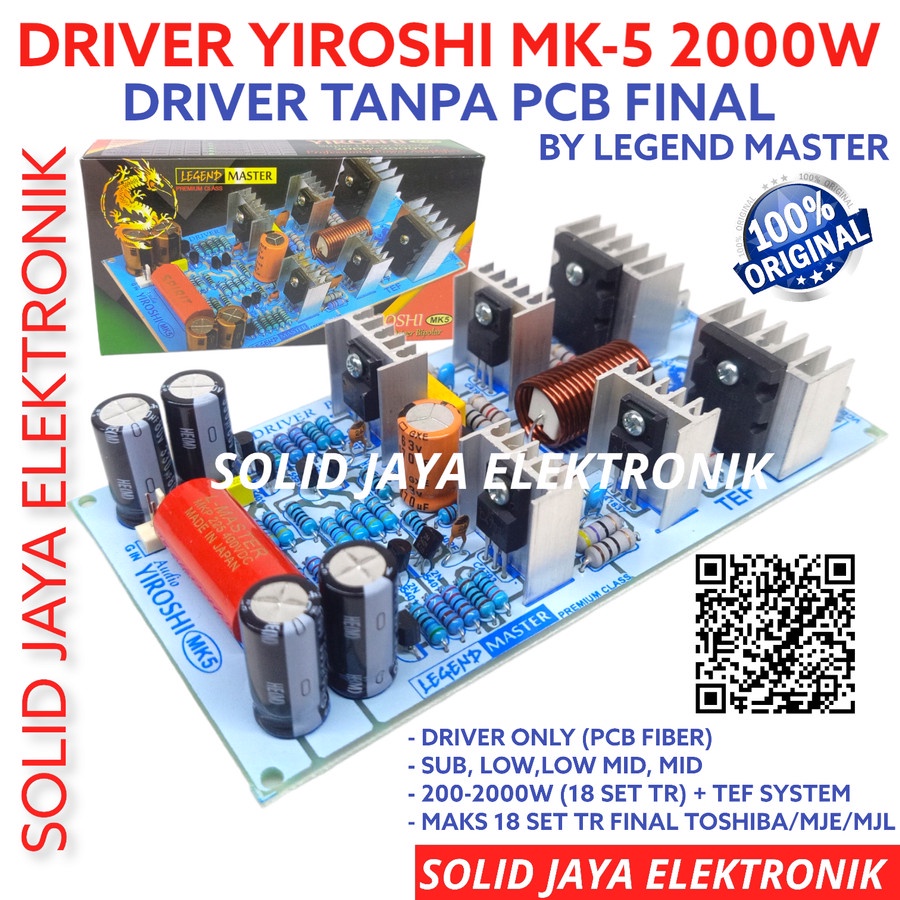 Jual KIT DRIVER POWER YIROSHI MK5 MK-5 MK 5 SUPER DRIVER AMPLI