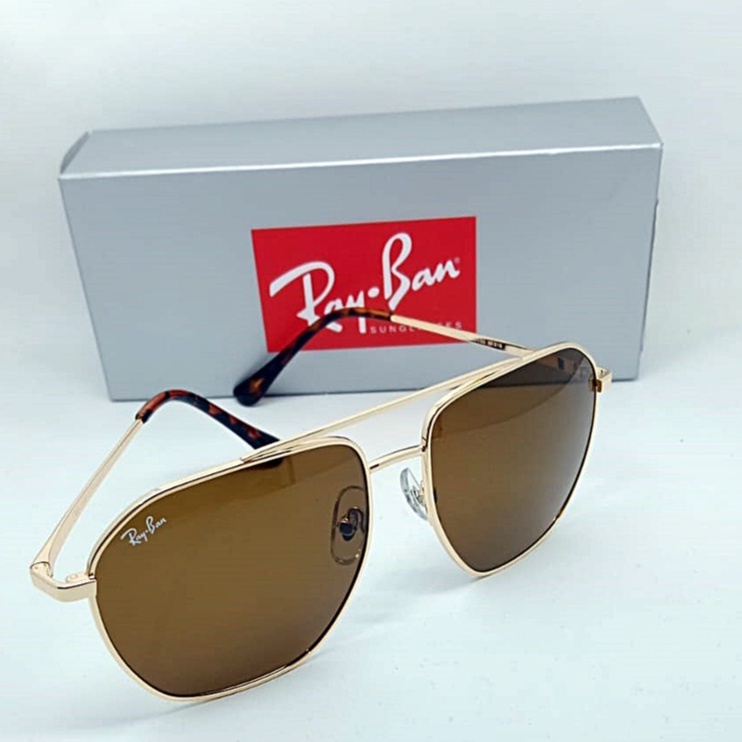 Jual kaca mata sultan ray ban original RB3692D 001/71 60-16 145 3N