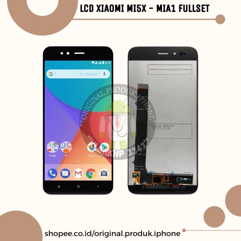 Jual LCD TOUCHSCREEN XIAOMI MI5X - MIA1 ORIGINAL FULLSET BARU GARANSI ...