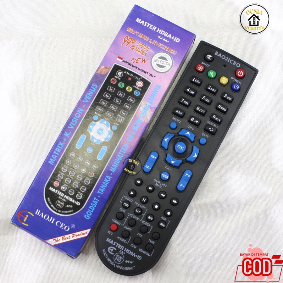 Jual Remot Remote Receiver PARABOLA KVision Topas MULTI Bromo C2000