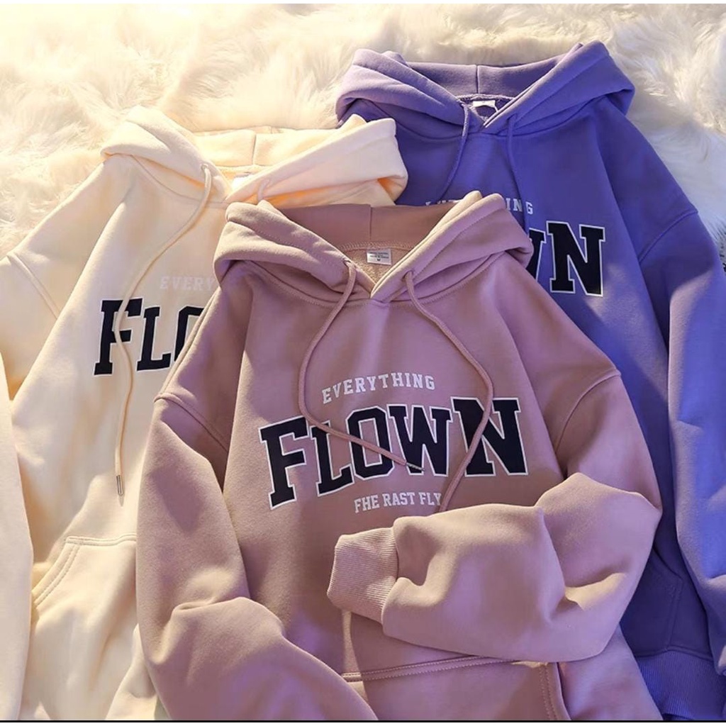 Jual FLOWN EVERYTHING SWEATER HOODIE UNISEX (V1) Shopee Indonesia