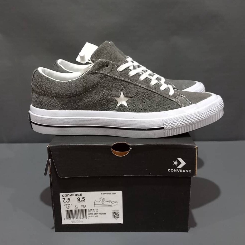 Jual CONVERSE ONE STAR LOW SUEDE QUALITY PREMIUM BNIB GRADE