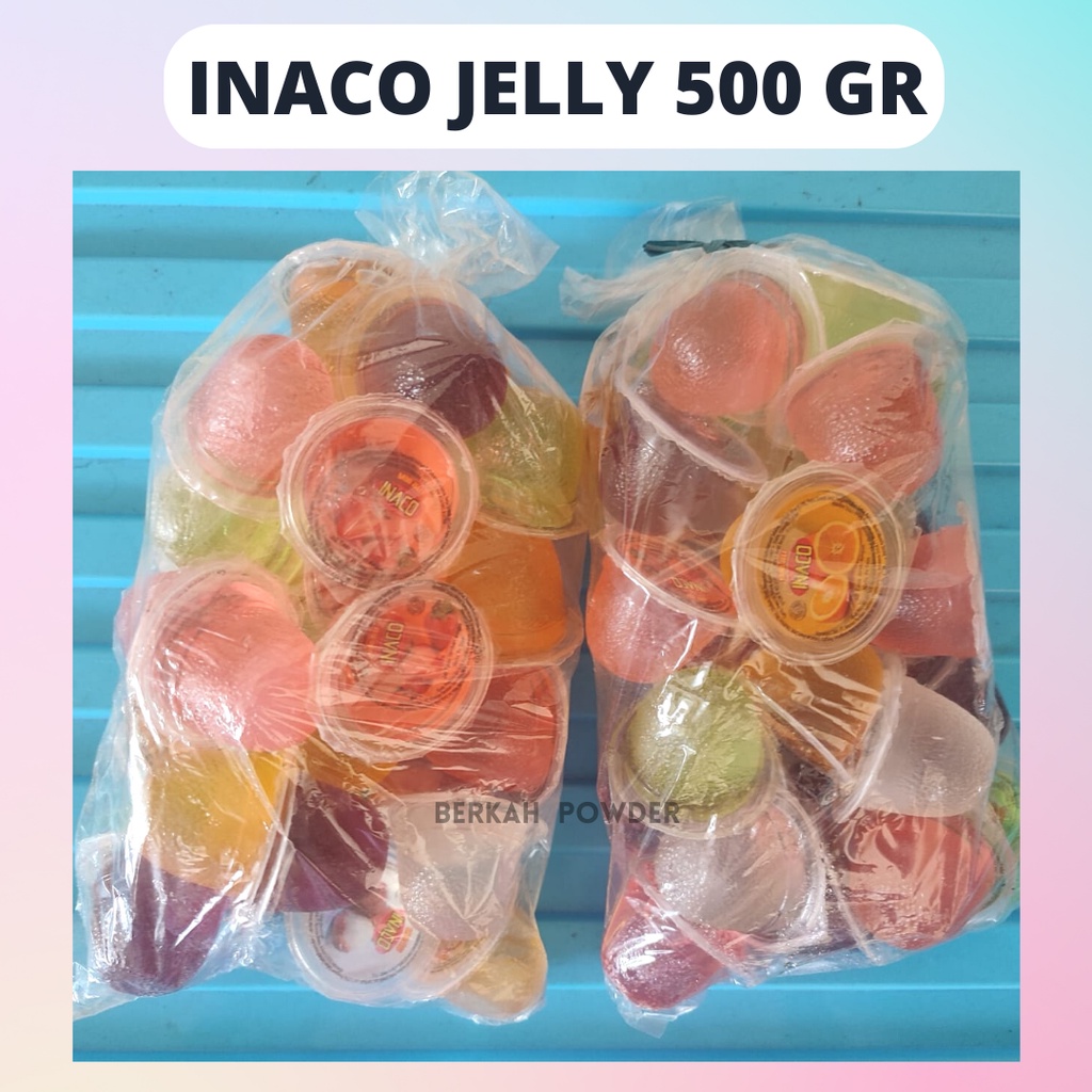 Jual INACO JELLY 500gr / INACO Jely mix rasa 500 gr / Snack INACO jelly ...