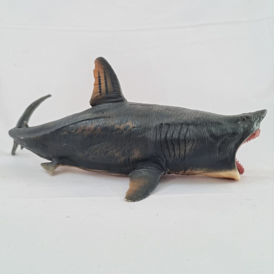 Jual Figur Hiu Megalodon Shark ikan purba Dinosaurus Jurassic panjang