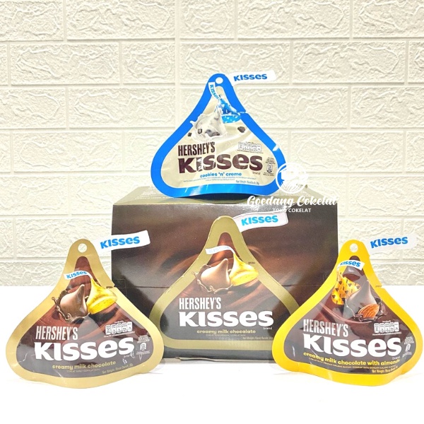 Jual Coklat Hershey's Hersheys Hershey Kisses Creamy Milk Chocolate