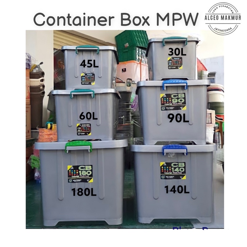 Jual Container Box Mpw Box Serbaguna Cb 30 45 60 90 140 180 Mpw