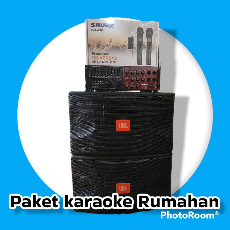 Jual Paket karaoke rumahan hemat mic wireless Shopee Indonesia