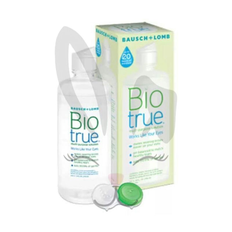 Jual Bio True Lens Solution Cairan Air Pembersih Softlens Lensa Kontak ...