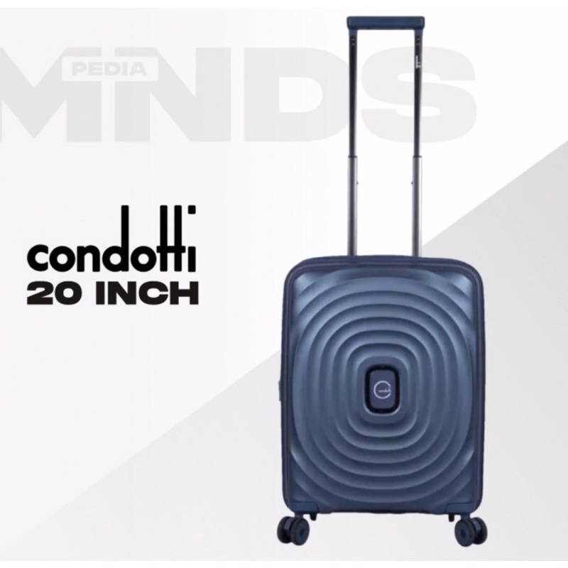 Jual Koper 20 Inch Condotti Cabin Expandouble Zipper 63131 | Shopee ...