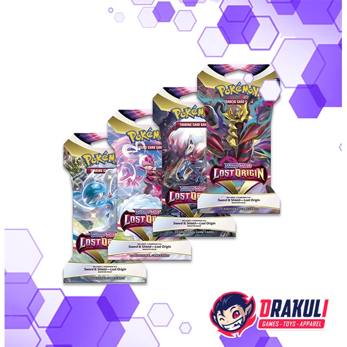 Jual TCG Pokemon Sword & Shield 11 Lost Origin Sleeved Booster Pack ...