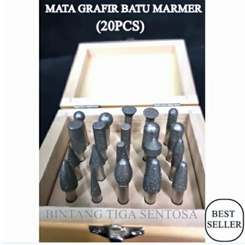 Jual Mata Grafir Batu Marmer (20pcs) | Shopee Indonesia