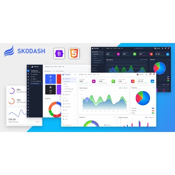 Jual Bootstrap 5 - Skodash v1.0 | Premium Admin Dashboard HTML Template ...