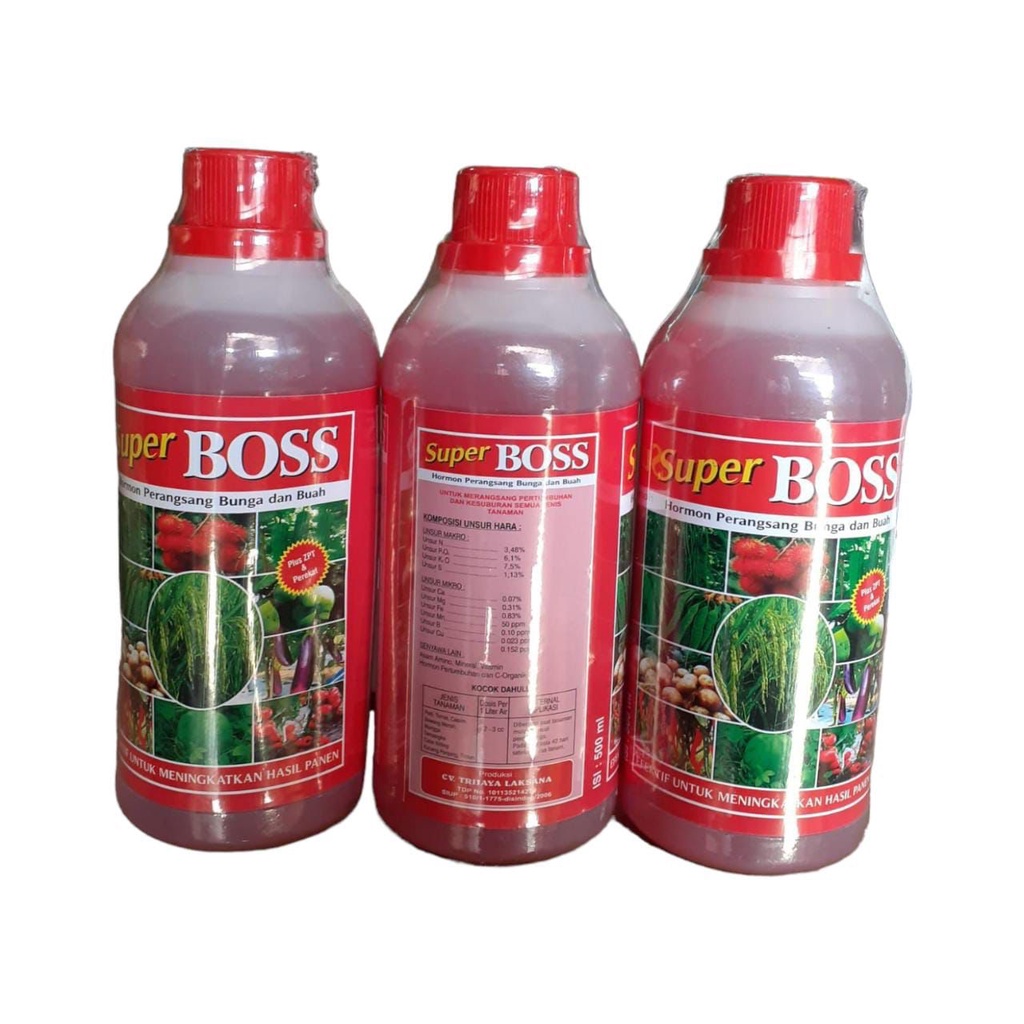 Jual Hormon Perangsang Bunga Dan Buah Super Boss 500ml | Shopee Indonesia