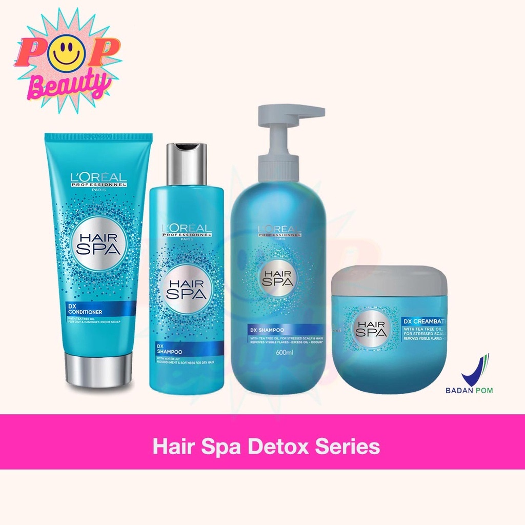 Jual Loreal Hair Spa DX Shampoo 600 ml Creambath 500 ML Shampoo Creambath Rambut Ketombe Lepek