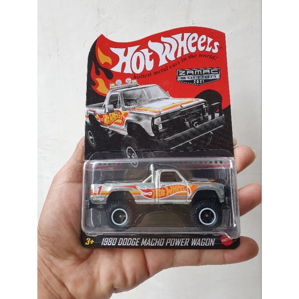 Jual Hotwheels Premium 1980 Dodge Macho Power Wagon Zamac Edition Shopee Indonesia 7750