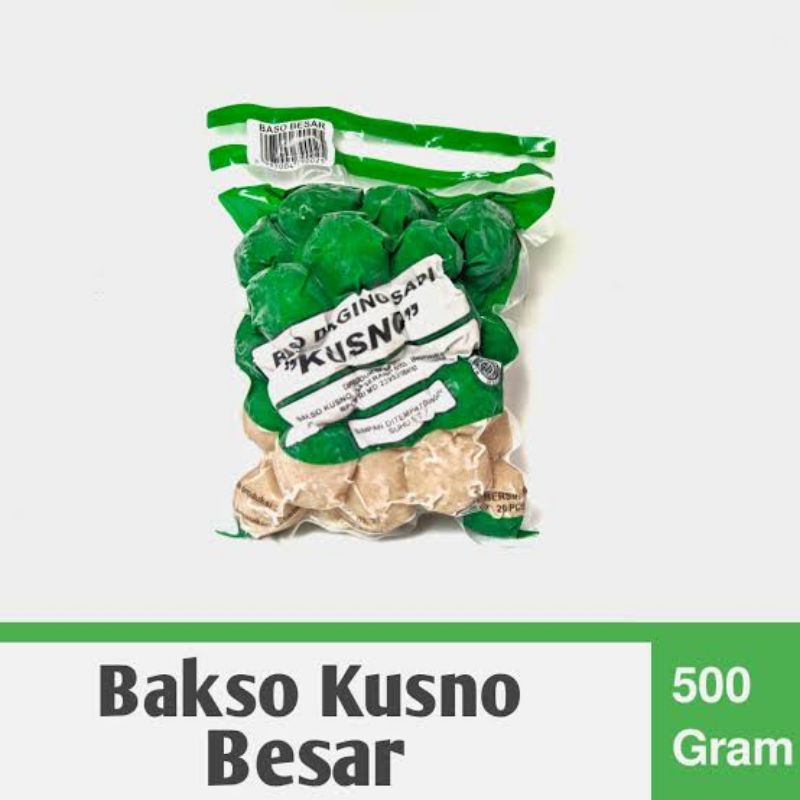 Jual Baso Kusno Daging Sapi 500 Gram 500gram Bakso Kusno Shopee Indonesia