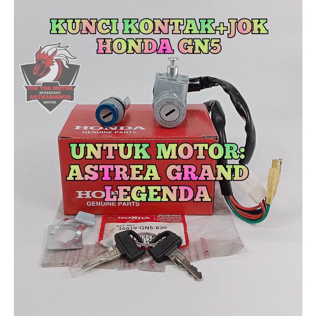 Jual Kunci Kontak Jok Kualitas Asli Original Honda Ahm Gn Motor Astrea Grand Legenda Stop