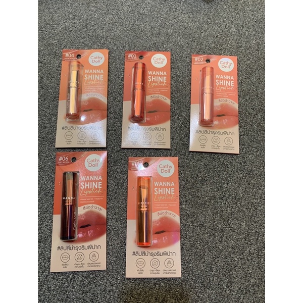 Jual Cathy Doll Wanna Shine Lipstick Shopee Indonesia
