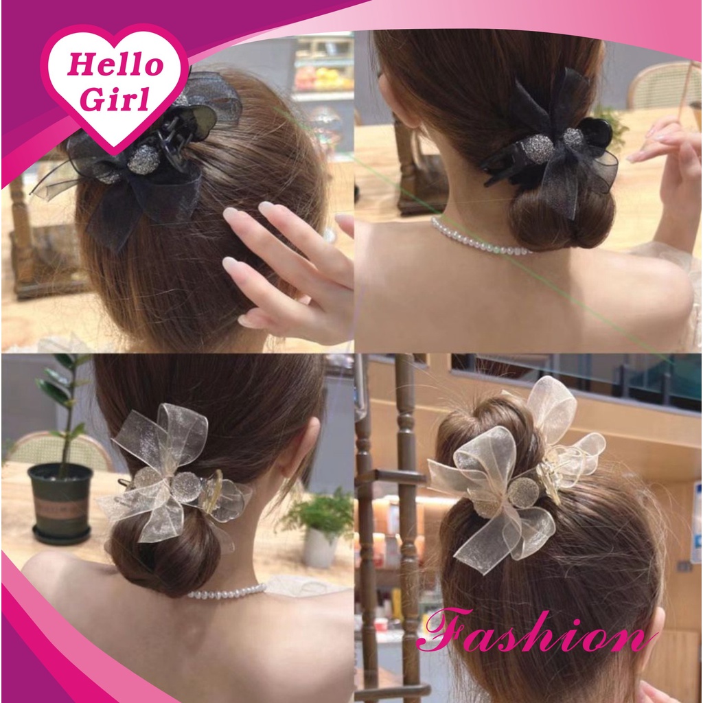 Jual (Hello Girl)F138 Jept Rambut Wanita Manik Manik Kristal Gaya Korea ...