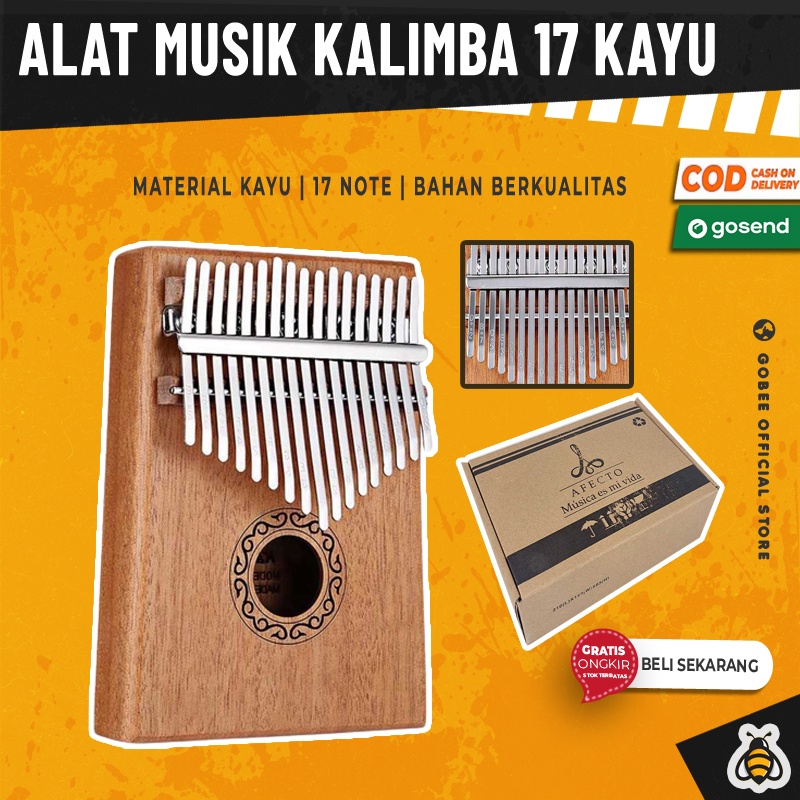 Jual Kalimba Alat Musik Keys Kayu Thumb Piano Musical Calimba Toys