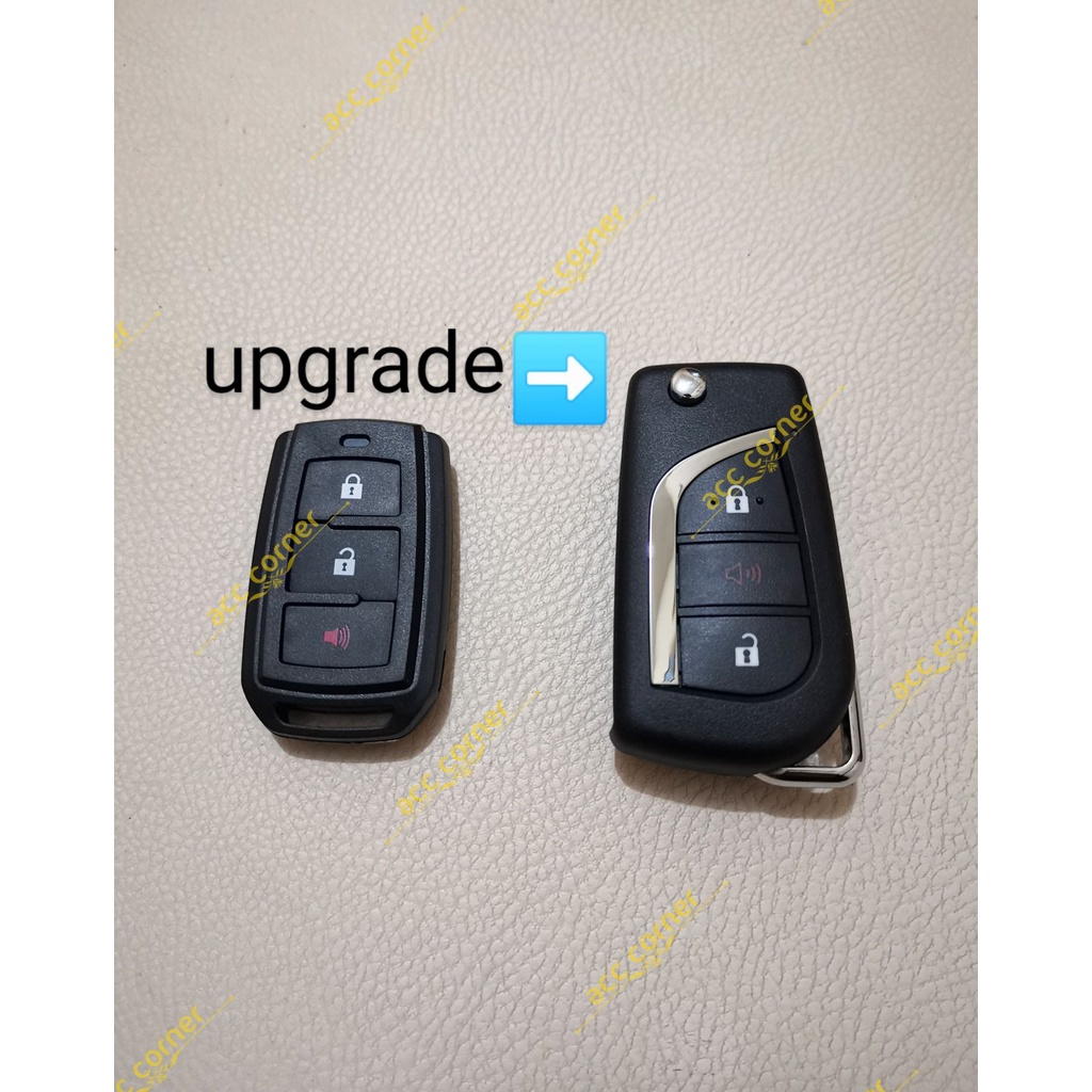 Jual flip key kunci remote avanza type G veloz etios valco 2012-2015 ...
