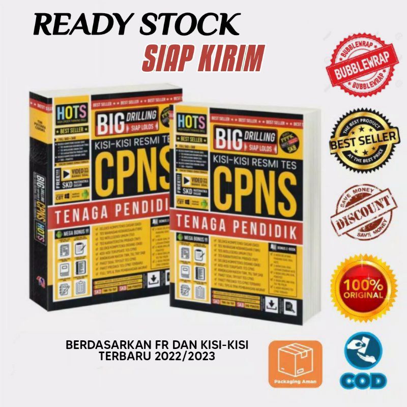 Jual Buku Tes Cpns Big Drilling Kisi Kisi Resmi Tes Cpns Tenaga