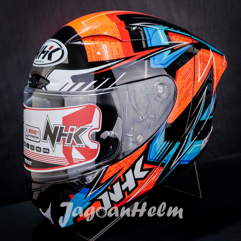 Harga helm nhk gp r sale tech