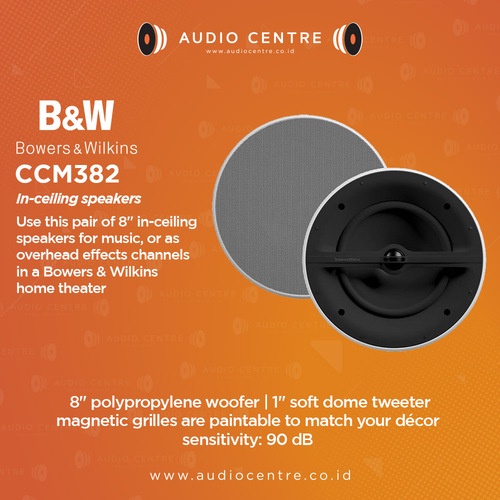 Bowers and wilkins 8 inch store ceiling speakers