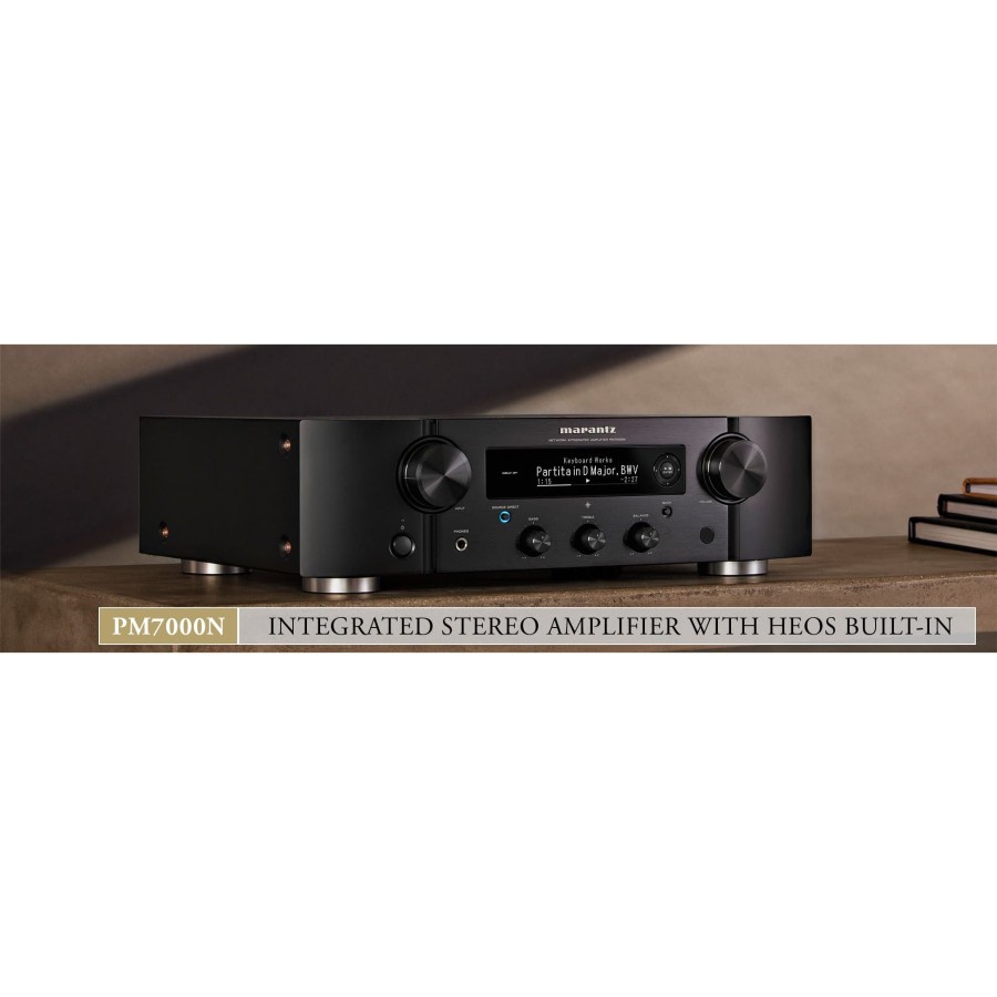 中古】 マランツ Marantz PM7000N HEOS Built-in ネットワーク＆ストリーミング時代のHi-Fiプリメインアンプ