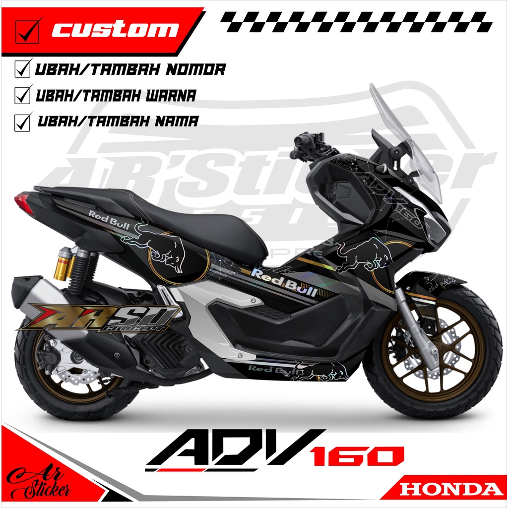 Jual Sticker Decal Adv Fullbody Stiker Dekal Honda Adv Hologram D Shopee Indonesia