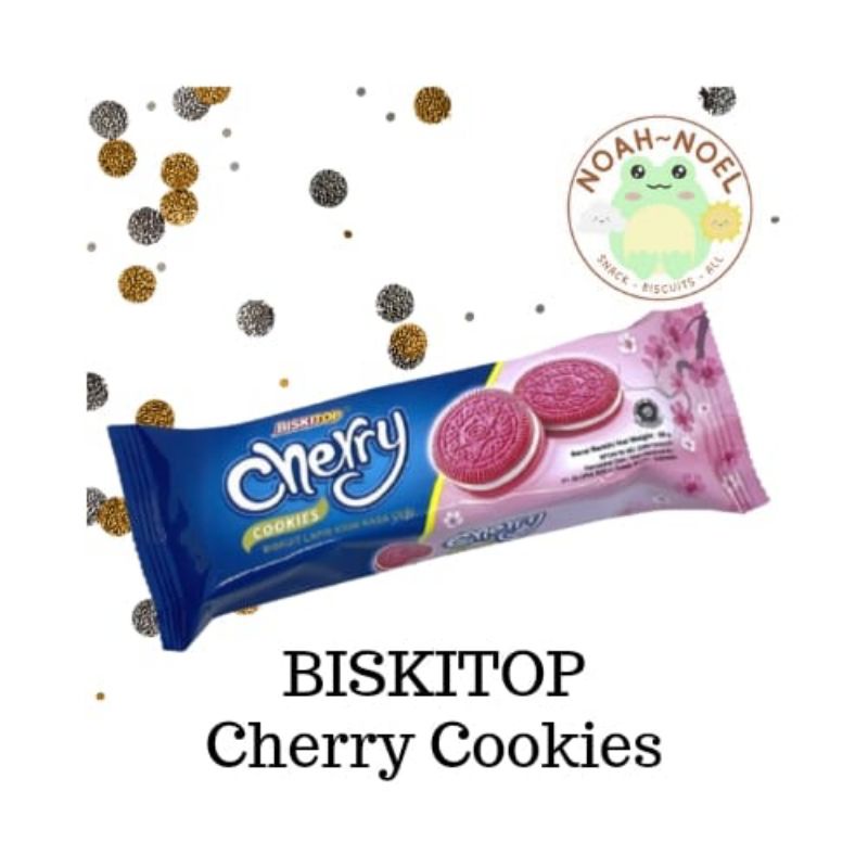 Jual NN BISKITOP Cherry Cookies 60gr rasa Ceri Biskuit anak enak