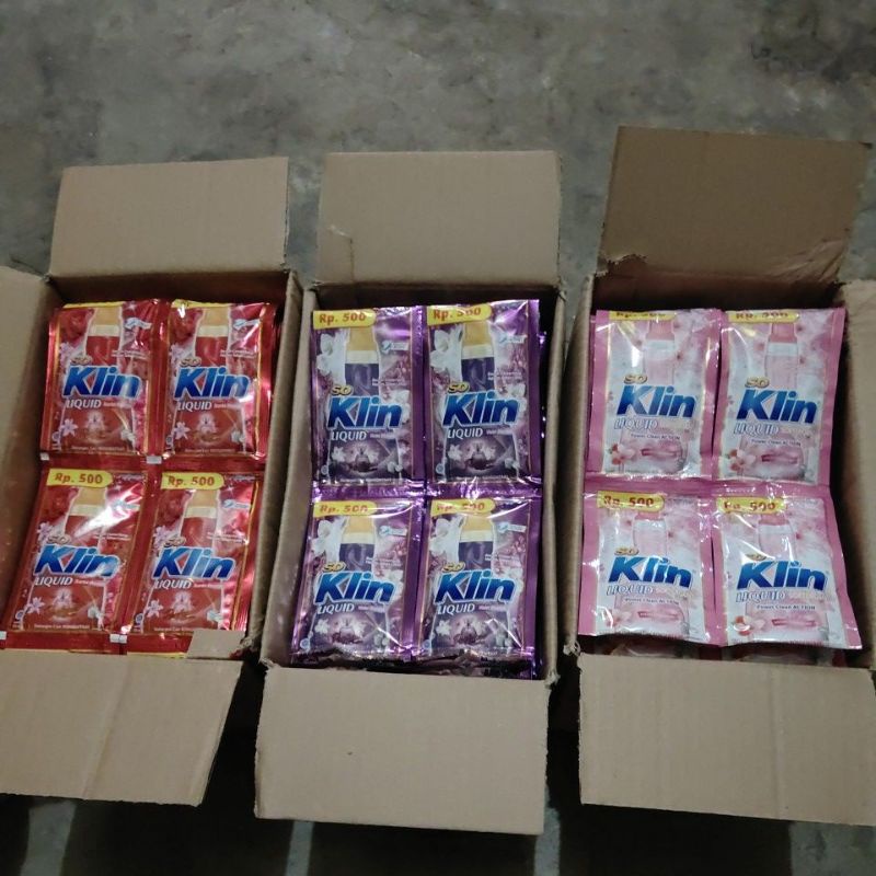 Jual So Klin Liquid Detergent Cair Konsentrat Sachet 22ml ️Gloria16PLM ...
