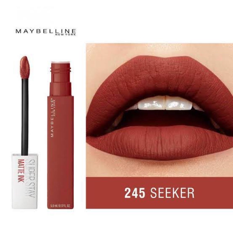 Jual Maybelline Superstay Matte Ink 245 Seeker - Liquid Long Lasting ...